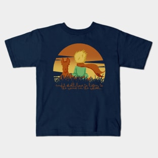 The prince and the fox Kids T-Shirt